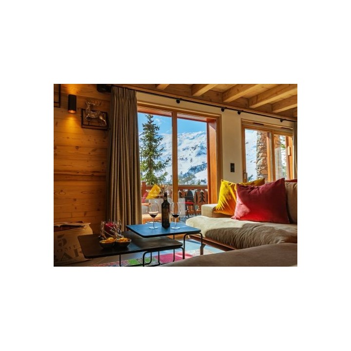 Ferienhaus Le Hameau des Marmottes mit Familienzimmer und Sauna - 12-14 Personen