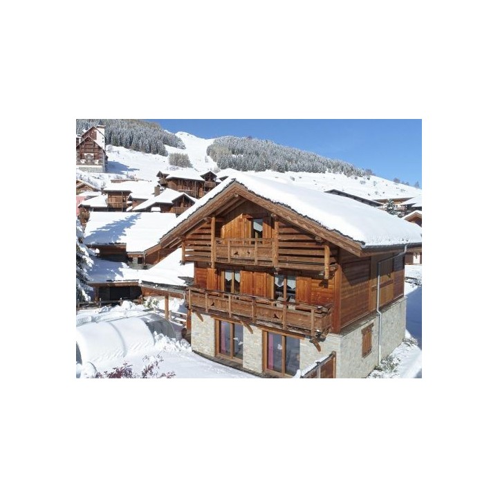 Ferienhaus Le Loup Lodge mit privat Schwimmbad und Sauna - 14 Personen