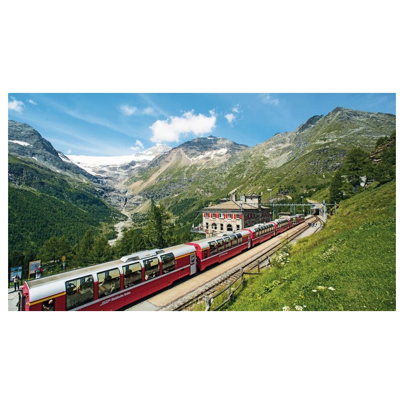 Eigene Anreise Schweiz: Zugreise mit dem Glacier und Bernina Express