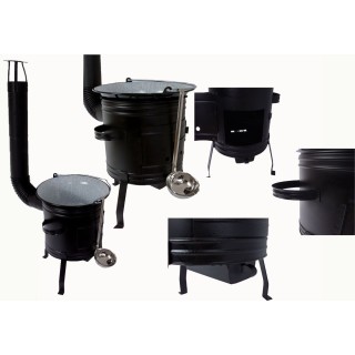 Set Ofen 31 mit Gulaschkessel 14L und GRATIS Schöpflöffel