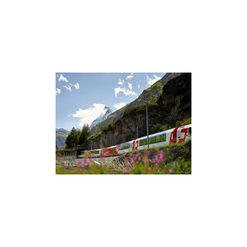 Eigene Anreise Schweiz: Zugreise mit Panorama: Alpen hautnah erleben von Luzern bis Zermatt inkl. 3-Sterne-Hotels