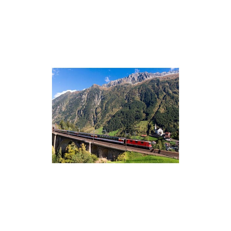 Eigene Anreise Schweiz: Zugabenteuer durch die Alpen inkl. Swiss Coupon Pass mit 2 für 1 Angeboten