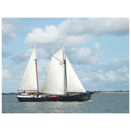 Kreuzfahrten Niederlande - IJsselmeer: Mit Rad & Segelschiff Wapen fan Fryslân ab/an Enkhuizen