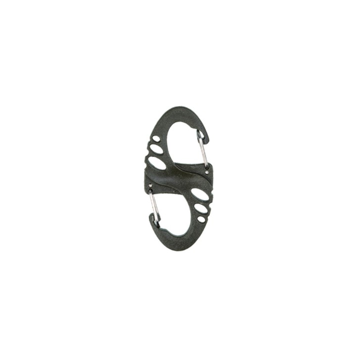 10 Stück Karabiner Tactical S-Hook oliv - 0,35 €/Stück