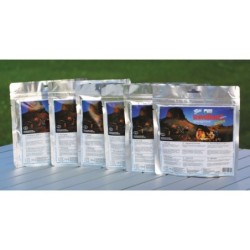 Travellunch Verpflegung 6 vegetarische Mahlzeiten 750g - 63,94 €/kg
