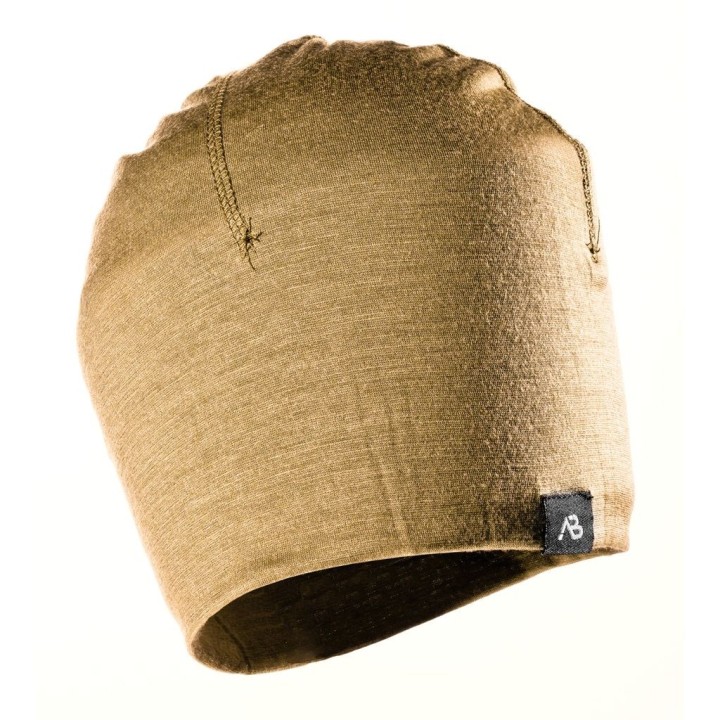 Beanie Lite Merino Wolle coyote