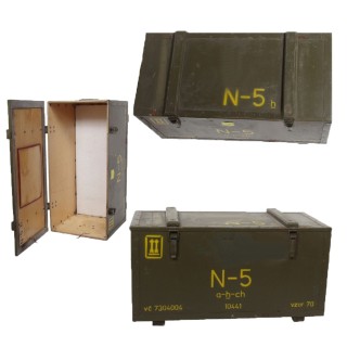 NATO Holzkiste Sanitätskiste N-5 gebraucht SPERRGUT