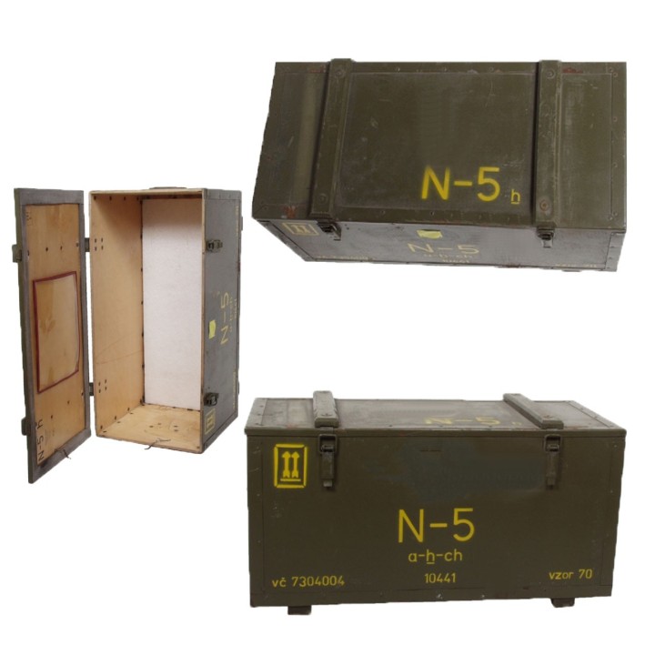 NATO Holzkiste Sanitätskiste N-5 gebraucht SPERRGUT