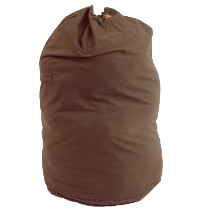 Militär Seesack Packsack 200 Liter braun neuwertig