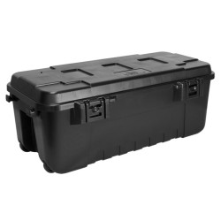 Plano 102 L Transportkiste Kunststoff mit Rollen schwarz 94,45 x 45,72 x 36,51