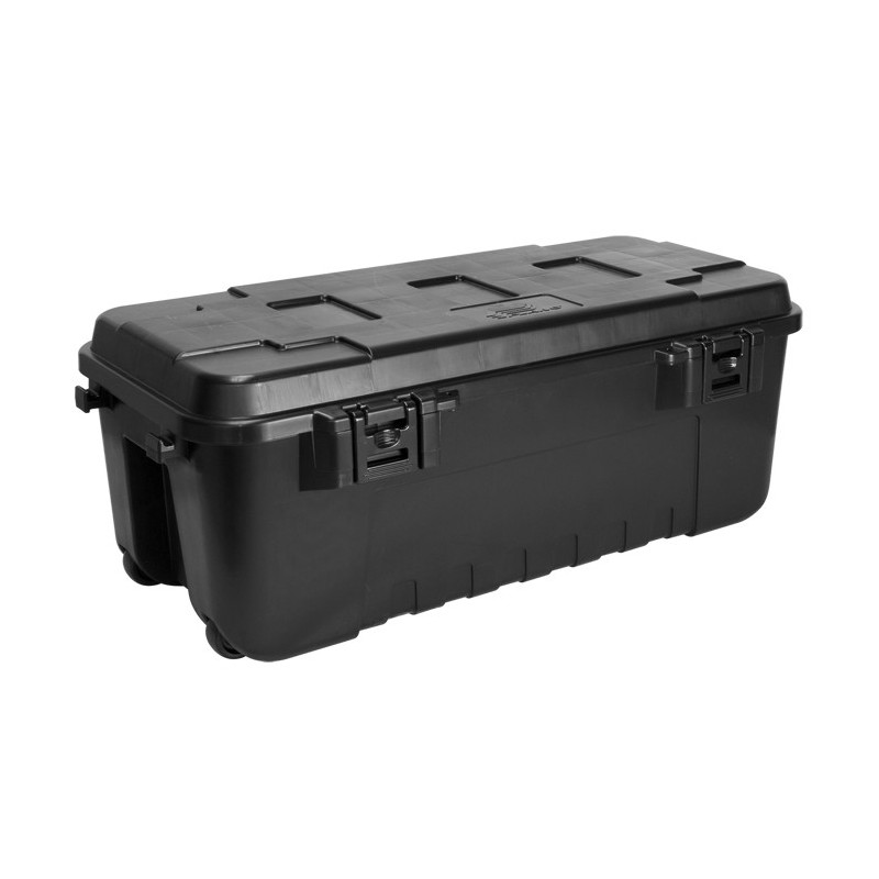 Plano 102 L Transportkiste Kunststoff mit Rollen schwarz 94,45 x 45,72 x 36,51