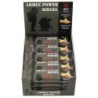 1 Karton mit 20 Stück Army Power Riegel mit Koffein - 1,60 €/Stück