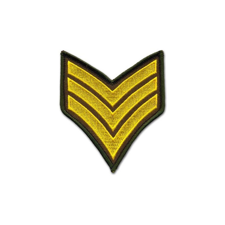 Dienstgradabzeichen Textil Sergeant