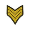 Dienstgradabzeichen Textil Sergeant