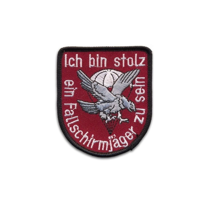 Abzeichen Textil Ich bin stolz...