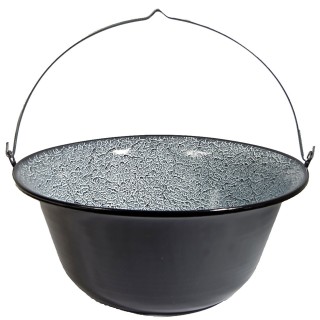 50L Gulaschkessel Topf mit Bügel Emaille