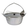 Set 10L Gulaschkessel Topf + Deckel Edelstahl + GRATIS Schöpfkelle neu