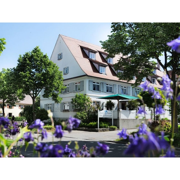 2 Tage Urlaub im Hotel Garni Am Zehntstadl in Ulm mit Frühstück