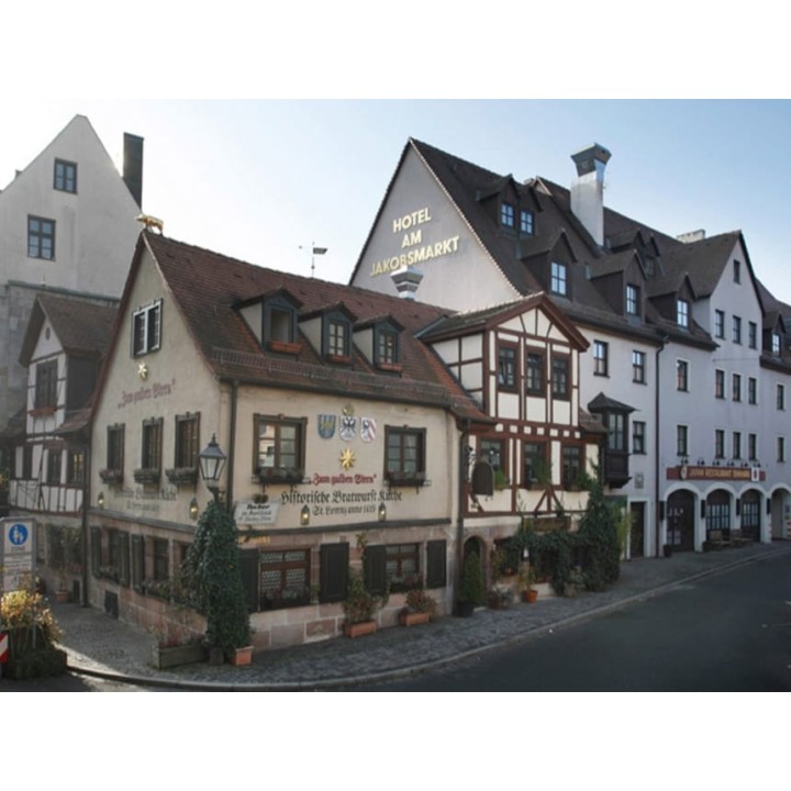 3 Tage Urlaub im Hotel Am Jakobsmarkt in Nürnberg mit Frühstück