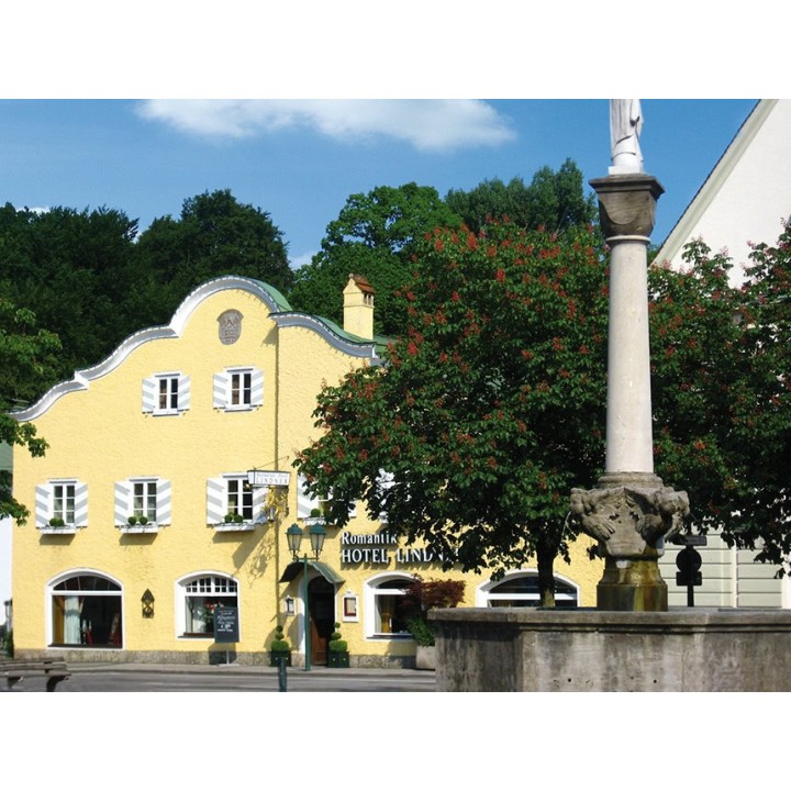 Chiemgau 2 Tage Reise Bad Aibling Romantik-Hotel Lindner Gutschein 4 Sterne