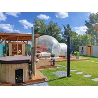 2 Tage Urlaub im Romantic Bubbles - Schloss Krugsdorf in Mecklenburg-Vorpommern