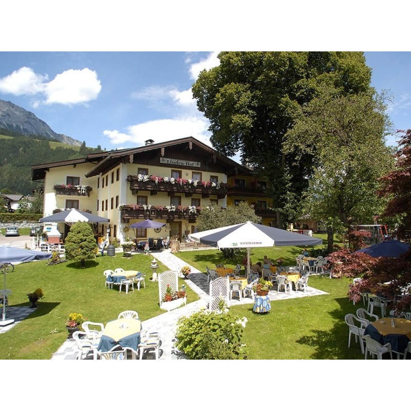 4 Tage Urlaub in Leogang im Ferien-Hotel Lindenhof für Zwei mit Halbpension
