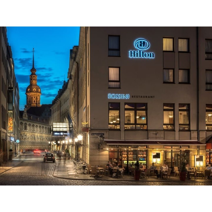 3 Tage Urlaub im Hotel Hilton Dresden in Dresden mit Frühstück