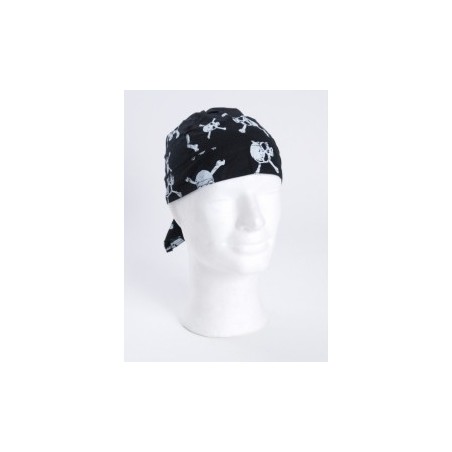 Headwrap Baumwolle Totenkopf