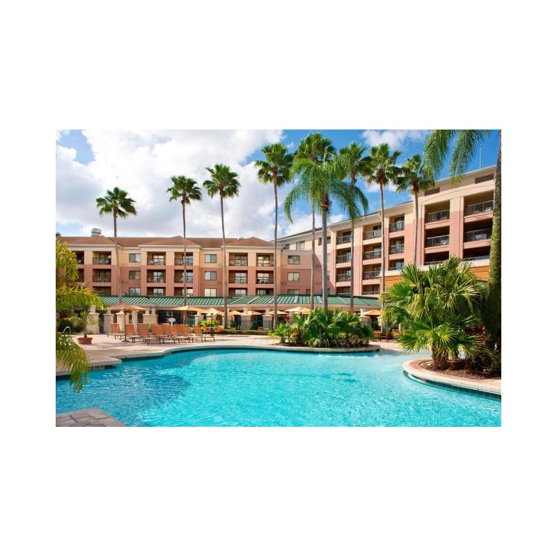 Hotel Courtyard Orlando Lake Buena Vista in the Marriott Village