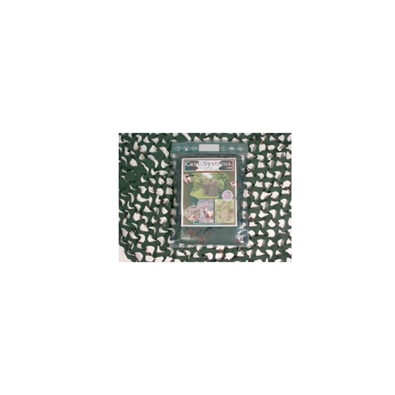 2,4 x 3,0 m Tarnnetz Basic Light woodland 7,20m² - 3,74 €/m²