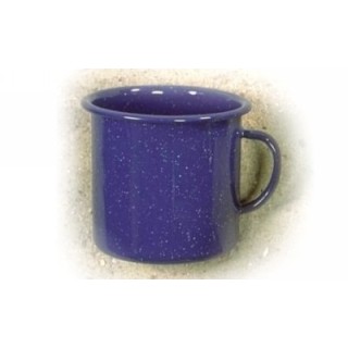 Trinkbecher 350ml Emailliert blau