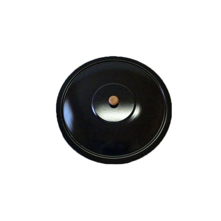 34 cm Deckel für Gulaschkessel Emaille