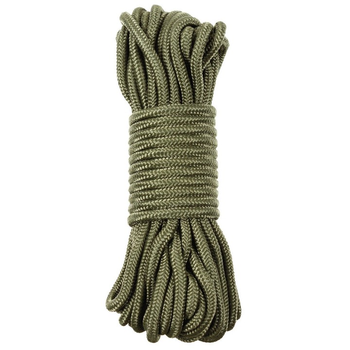 Kommando-Seil 7mm 15m (Reepschnur) oliv 0,47€/m
