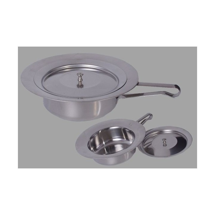 Hospital Bettpfanne mit Deckel Edelstahl neuwertig