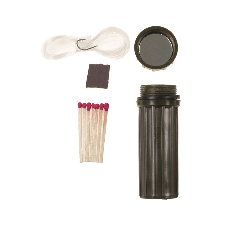 US Matchbox Streichholz-Box Kunststoff wassedicht oliv