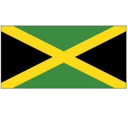 Flagge Jamaica 90 x 150 cm Restposten