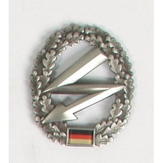 Bundeswehr Barettabzeichen Metall Fernmeldetruppe Restposten