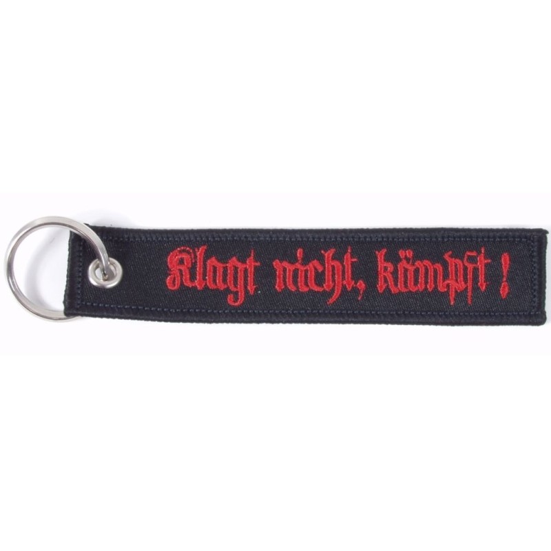 Schlüsselanhänger Klagt nicht & kämpft