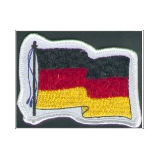 BW Armabzeichen Textil wehende Flagge BRD