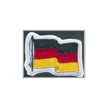 BW Armabzeichen Textil wehende Flagge BRD