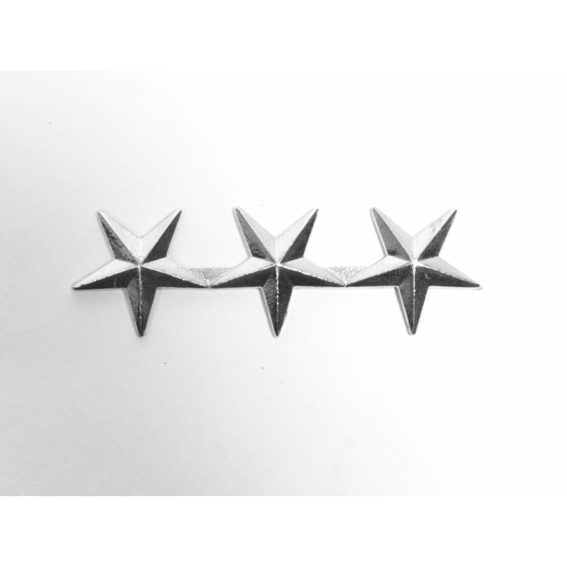 US Rangabzeichen 3Star General silber 1 Paar - 6,95 €/Stück Restposten