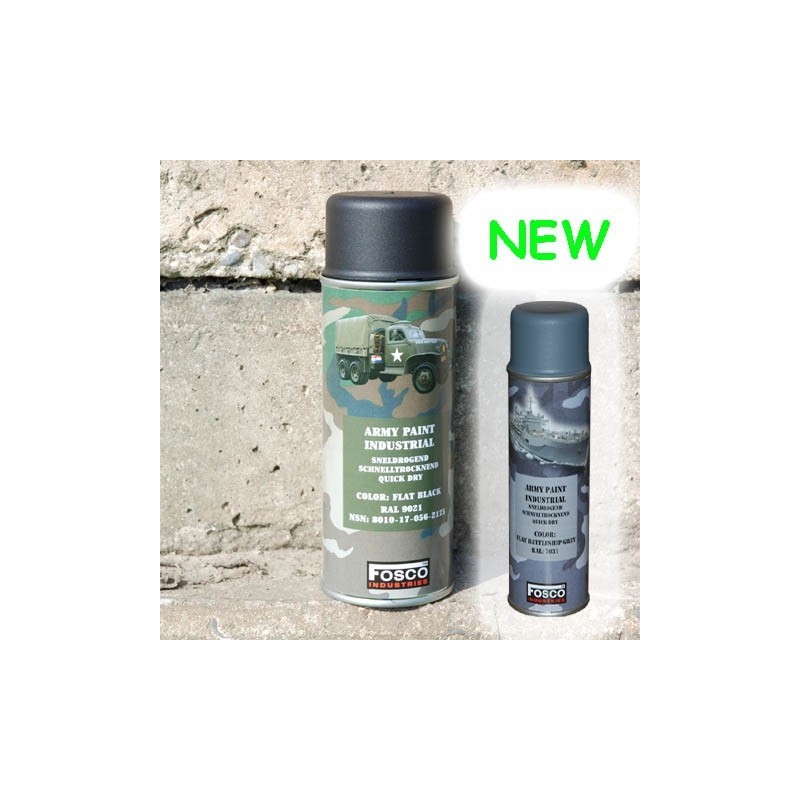 NATO-Lack Spraydose 400ml weiß - 19,88 €/L