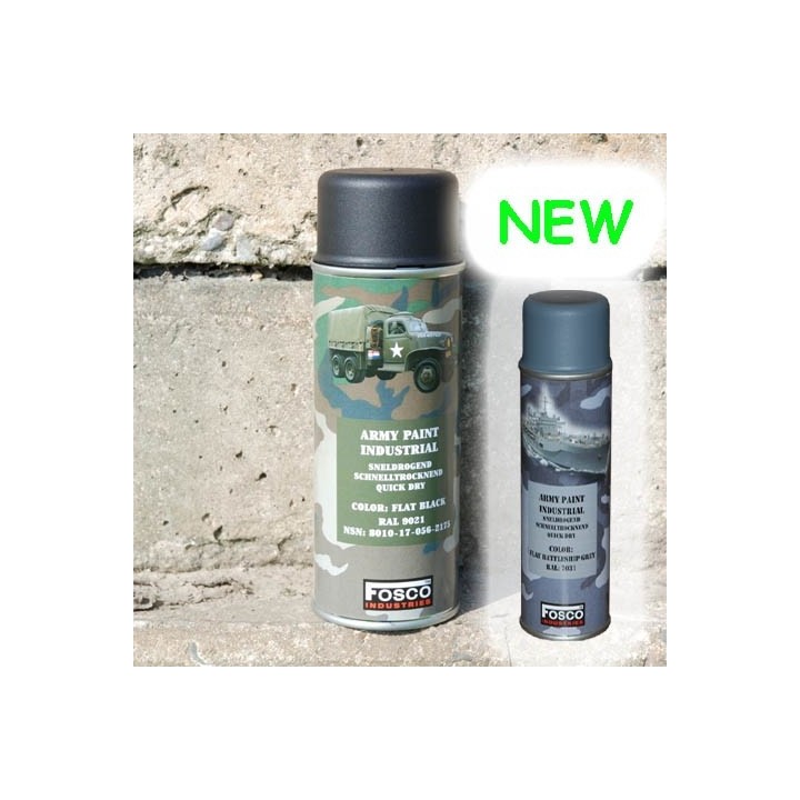 NATO-Lack Spraydose 400ml weiß - 19,88 €/L