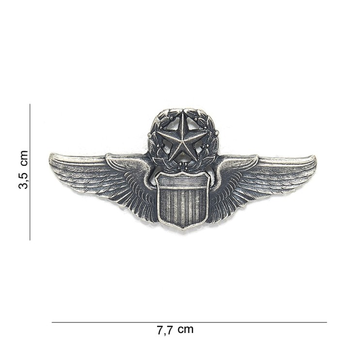 Metall Abzeichen Commander Pilot Restposten