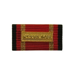 Bundeswehr Ordensspange Auslandseinsatz ACT.ENDEAVOUR gold