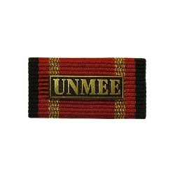 Bundeswehr Ordensspange Auslandseinsatz UNMEE bronze Restposten