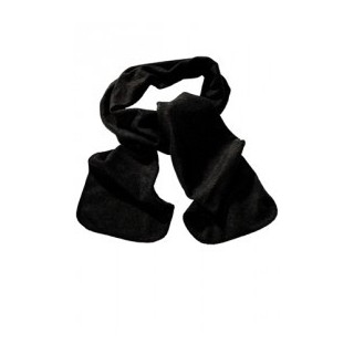Fleece Schal Comfort schwarz Restposten