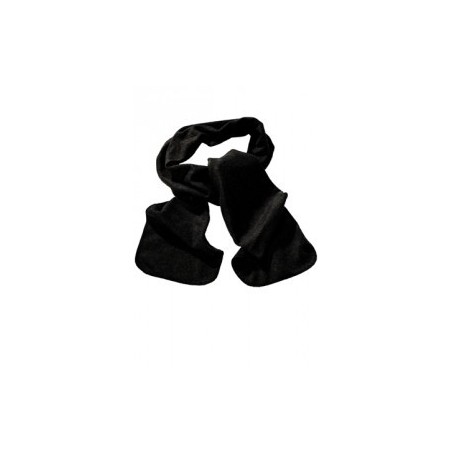 Fleece Schal Comfort schwarz Restposten