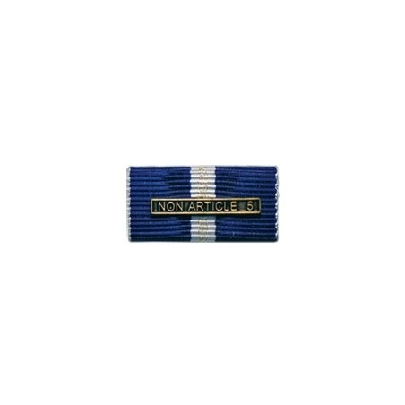 Ordensspange NON ARTICLE 5 bronze