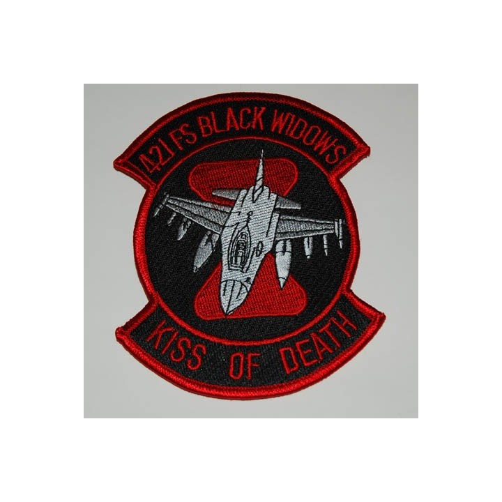 Aufnäher Kiss of death 11,5 x 9,5 selbstklebend